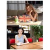 Honey Bear Kitchen Silicone Stirring Spoon (Set of 2, Cornflower