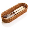 Dealpoli Wicker Storage Basket, Rattan Baskets for Storage, Hand-Woven Wicker