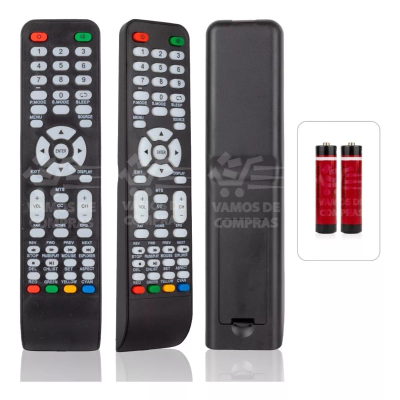 Sansui Control Remoto Compatible Con Sansui Rca Rtv32z2sm Smart Tv
