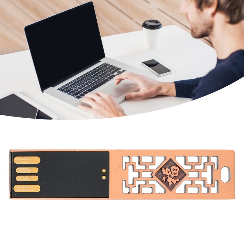 USB Flash Disk Portable Waterproof Metal 2.0 Drive Storage Memory