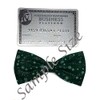 Mini Hair Bow Collection (Alligator Clip, Dark Purple Floral)