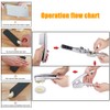Garlic Press 2-in-1 Mincer, Crusher and Slicer with Peeler &