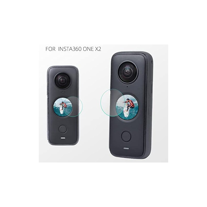 Taoricup Insta360 ONE X2 Compatible Lens Guard + Screen Protector