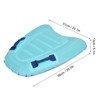 Inflatable Floating Board Portable Lightweight Swimming Learning Beach Bodyboard with