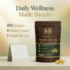 Vegan Vitamin D3 K2 Softgels 4000IU, 6 Months Supply, Olive