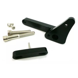 HRC Big Block Chevy BBC 396-454 Aluminum Timing Tab 8" Balancer with Pointer Black