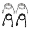 Felimoa Motorcycle Solo Seat Springs, Opening Width: Approx. 2.4 inches
