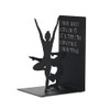 Balvi Bookend Yoga Colour black Book support Metal