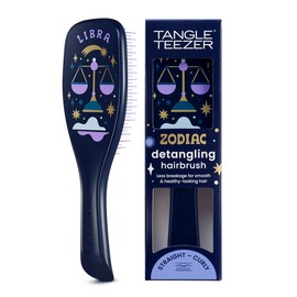 Tangle Teezer Zodiac Ultimate Detangler Hairbrush for Wet & Dry Hair, Eliminates Knots & Reduces Breakage for All Hair Types, Libra