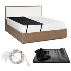 Grounding Mat, Grounding Bed Sheet, Grounding Mat with EU Grounding Cable, Grounding Product for Bed, Feet, Yoga, Better Sleep, Comfortable and Breathable, 68 x 185 cm