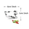 WJSYSHOP Airplane Aircraft Shape Cookie Cutter - C