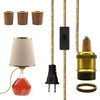 Lamp Kits for Do it Yourself, Brass Bottle Lamp Kit,
