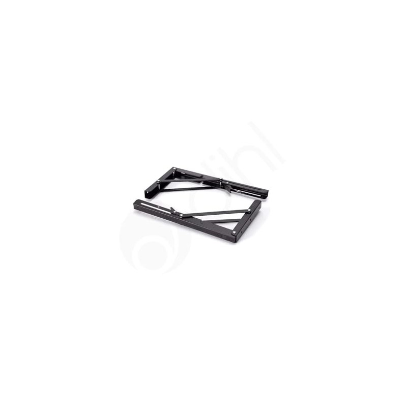 Dihl 2X Folding Shelf Brackets, 8 Inch, Space Saving Heavy