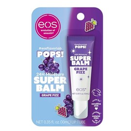 eos - Bálsamo súper hidratante 24H - Chispa de uva, máscara labial de edición limitada, 0.35 fl oz