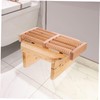 Baluue Sauna Stool Stools Chair Foot Spa Foot Roller Massage