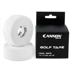 Cannon Sports Cinta de Golf, Dedos y Manos, Sin Restos, 2 Rollos (Blanco)