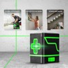 Self-Leveling Laser Level, 2 Lines Laser Level Green Cross Laser