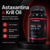 Astaxantina Krill Oil Omega 3 200 Cápsulas 100 Porciones