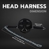 AQF Adjustable Head Harness Diving Neck Builder with D-Hook Attachment