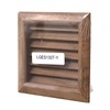 La Ventilazione LGES100T 112mm x 112mm Square Teak Air Vent