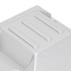 Road Monitoring Prism 25.4mm Diameter 8.92mm Offset Aluminum Alloy Ground