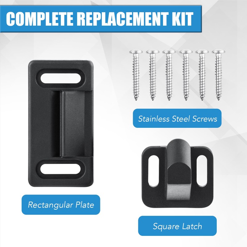 TAGLLY RV Screen Door Latch (Right Hand), Screen Door Handle