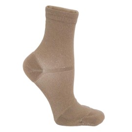 Apolla The Performance Compression Crew Socks for Men & Women, 20-30 mmHg, As Seen on Shark Tank, Ankle, No Show Sock, 1 pair