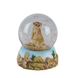 Ravensden Glitter Globe Meerkat Snow Globe Animal Animals Snow Globes Erdmann