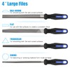 Preciva 18PCS File Set, 18 in1 High Carbon Steel Multipurpose