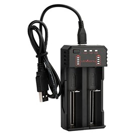 UltrAspire 18650 Micro USB Quick Portable Lumen Battery Charger