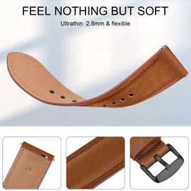 Wanme Leder kompatibel mit Garmin Forerunner 245/Forerunner 245 Muisc/Forerunner 645, 20 mm Silikonarmband, Ersatzarmband für Garmin Venu/Venu Sq/Vivoactive 3, Einheitsgröße, Silikon, 1