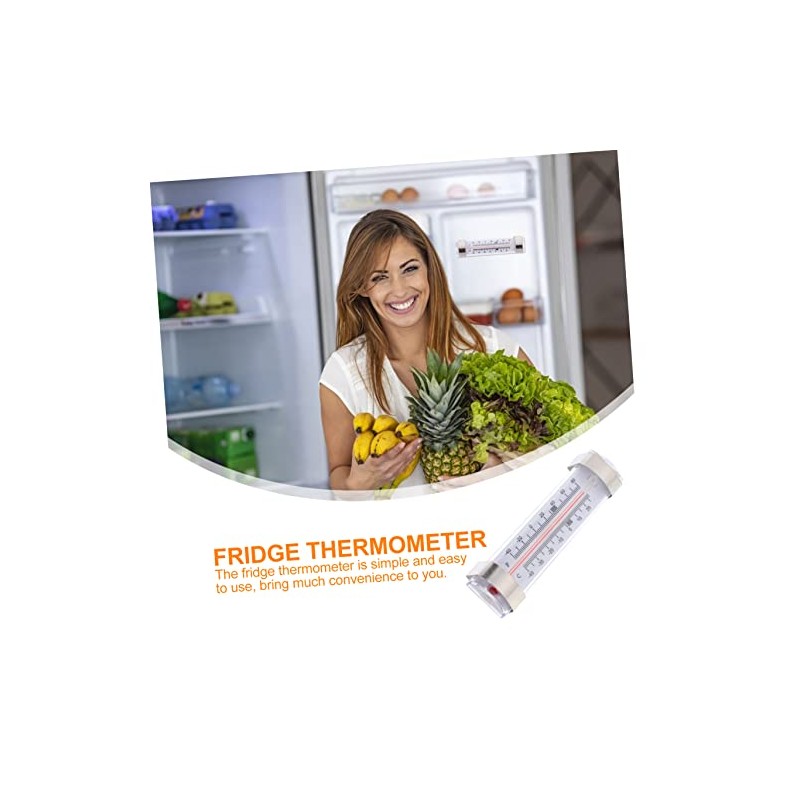 6piezas Termómetro Digital Para Refrigerador Medidor De Temperatura Alta Precisión