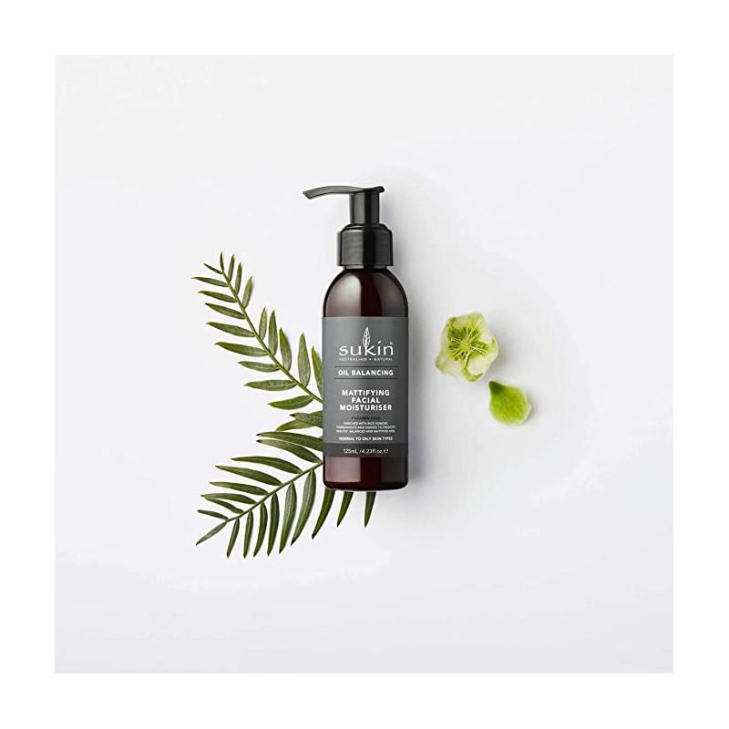 Sukin Oil Balancing Mattifying Facial Moisturiser 125ml