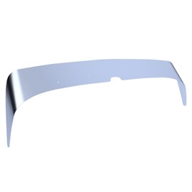 IBESTWOLF Front Stainless Steel Hood Deflector Bug Deflector Compatible with 2007-2018 Peterbilt 388 389