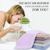 SUNLAND Microfiber Face Makeup Remover Cloth Reusable Facial Cleansing Towel