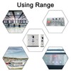 Ohamtes Latching Push Button Switch 12V 24V Waterproof Stainless Steel