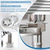 PATIKIL M4 Star Internal Tooth Lock Washers, 150 Pcs Push