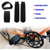 Tomato Palace Black Mountain Bike Pedal Straps, Toe Clip Strap