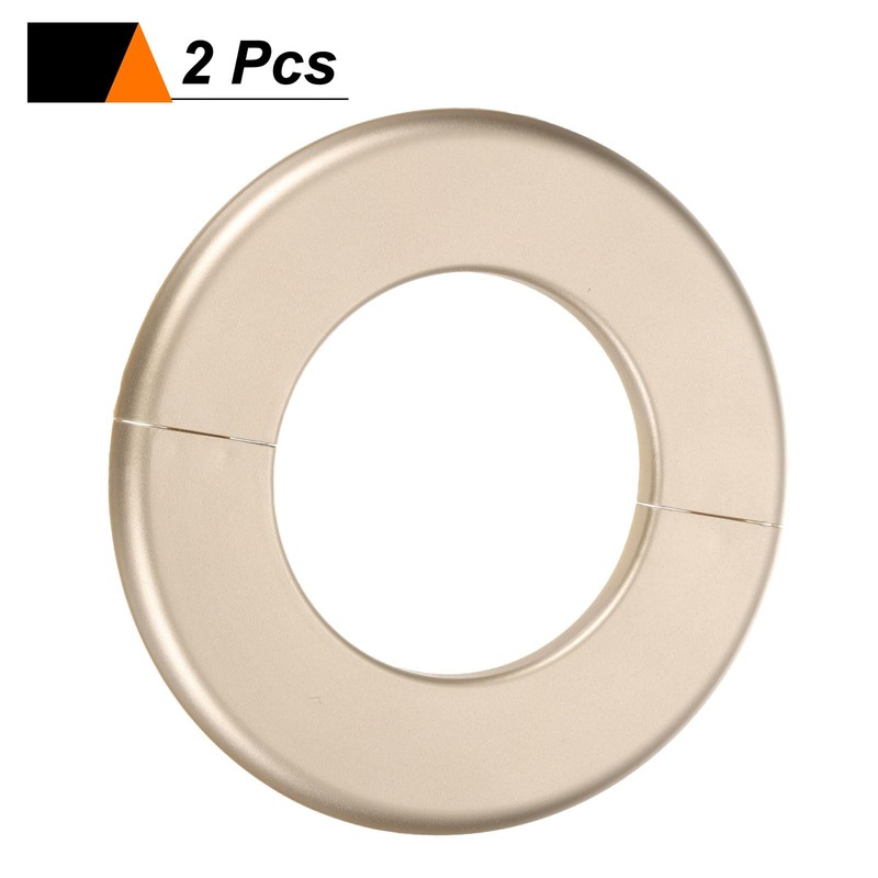 HARFINGTON 2pcs Wall Split Flange 78mm/3.1" Self-Adhesive Plumbing Cover Plates