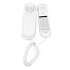 Wall Mountable Telephone Multifunctional Clear Sound Corded Landline Phone for