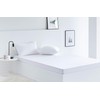 Todocama Mattress Protector, Cotton, White, Cama 80 x 190/200 cm