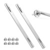 DHSWNNG Square spindle 8 mm x 150 mm, handle pin