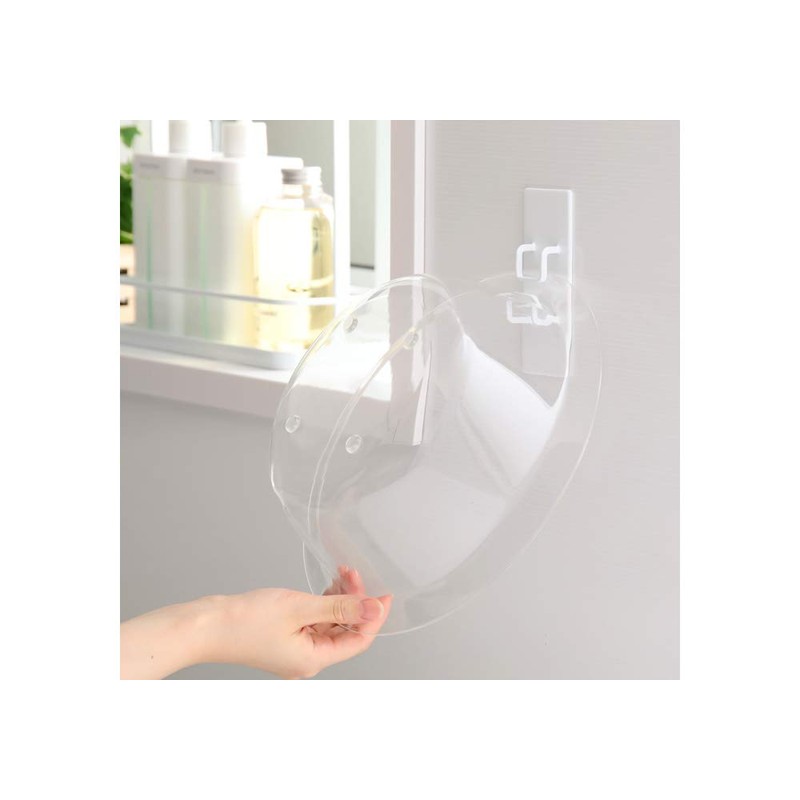 Yamazaki Industries 9980 Magnetic Hot Water Bowl Holder, Tower, White