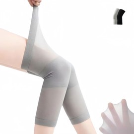 TianXiuShan Ultra Thin Warm Knee，Thin knee sleeves for women,knee compression sleeve women,Air Conditioning Room Knee Pads,Comfortable, breathable and warm，2 Pairs(Black and Gray)