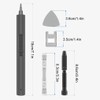 AIXXCUVQ Electric Screwdriver Set Electric Screwdriver Mini Precision Screwdriver Set