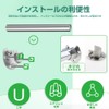 Stainless Steel Metal Fittings, U-Shaped Closet, Screws, Socket Closet Rod