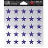 Award Decals Star (100 Stickers) (Purple on Clear)