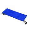 Calabria C-347 Soft Drawstring Eyeglass Pouch Blue Chamois Men Women