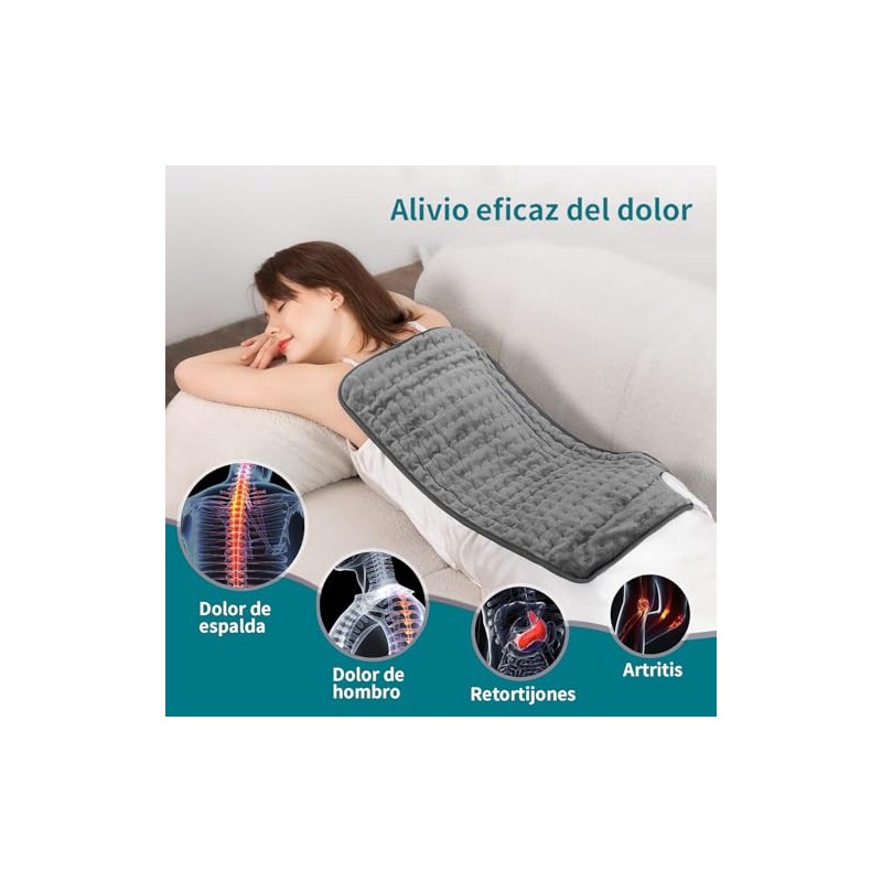 Compresa de calor teraputico, almohadilla Cojn Trmica Elctrica, almohadilla trmica