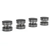4PCS Spring Speaker Spikes Sound Dampening Feet for HiFi Amplifier/Speaker/Turntable/PlayerBlack